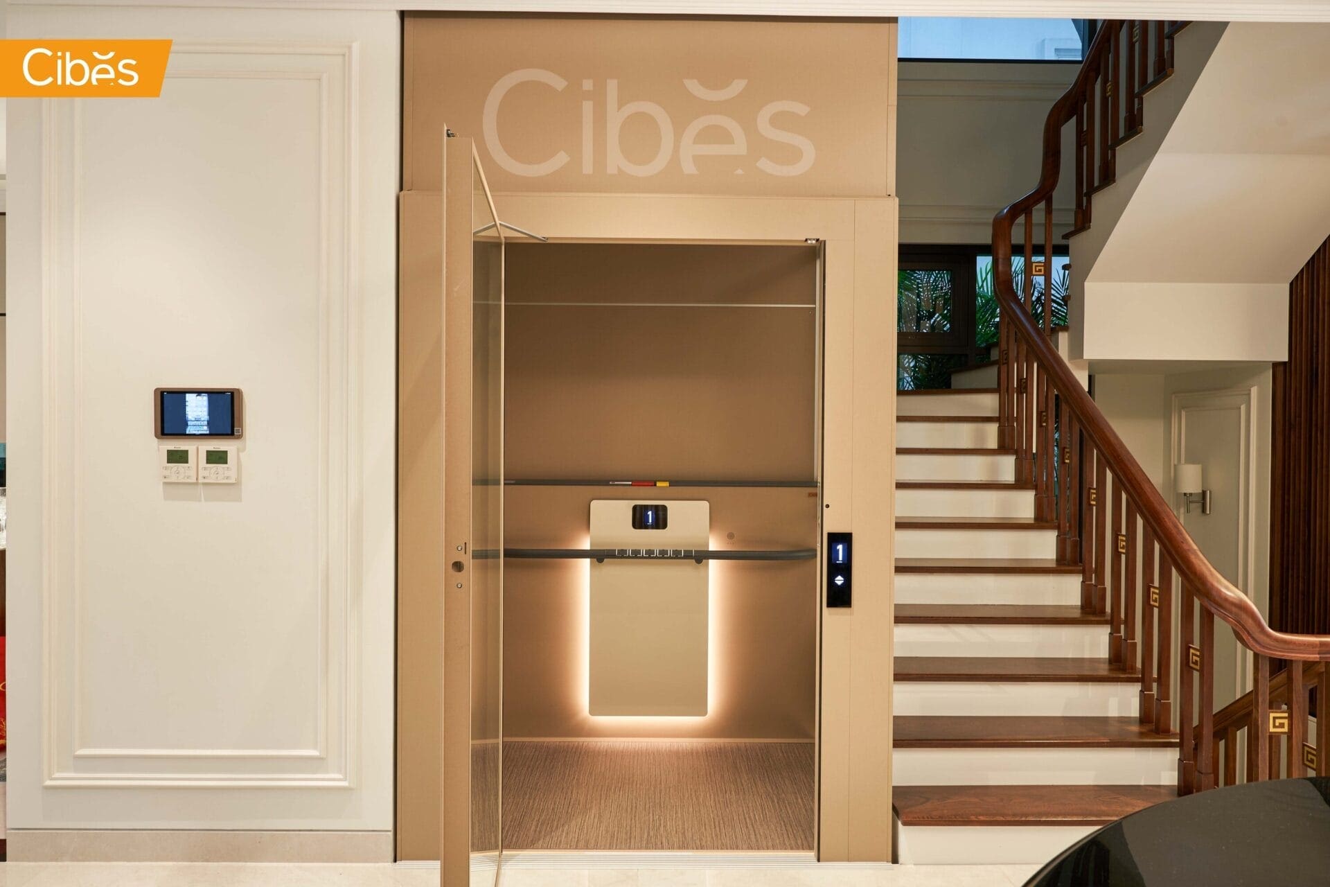 Cibes AIR ลิฟท์บ้าน 5 ชั้น Home Lifts4